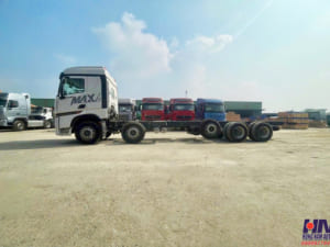 xe tải howo 5 chân thùng mui bạt