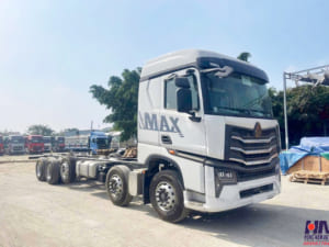 xe tải howo 5 chân thùng mui bạt