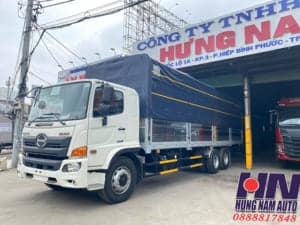 xe tải hino fl8jw8a 15 tấn thùng mui bạt