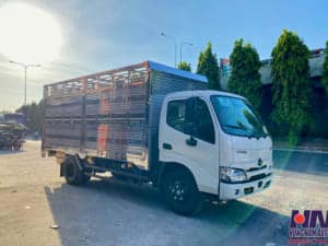 xe tải hino xzu650 1t9 thùng chở gia súc