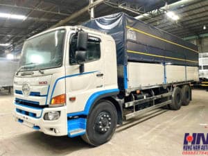 xe tải hino fl8jt8a 15 tấn thùng mui bạt nhôm