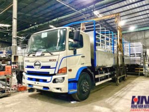 xe tải hino fl8jt8a 15 tấn thùng mui bạt nhôm