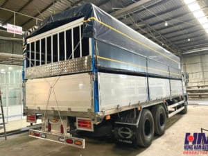 xe tải hino fl8jt8a 15 tấn thùng mui bạt nhôm