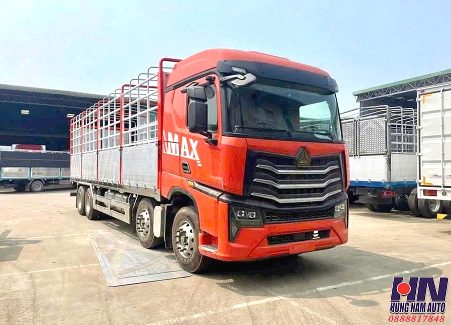 xe tải howo max 18 tấn thùng mui bạt