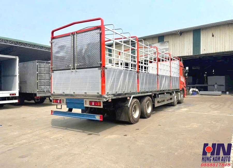 xe tải howo max 18 tấn thùng mui bạt