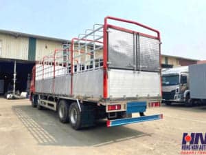 xe tải howo max 18 tấn thùng mui bạt