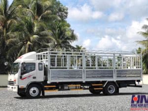 xe tải jac n800 plus e5 8 tấn thùng mui bạt