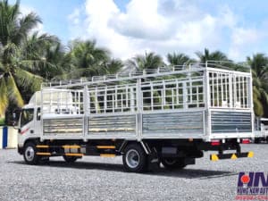 xe tải jac n800 plus e5 8 tấn thùng mui bạt