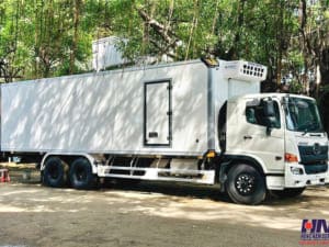 xe tải hino fl 15 tấn thùng đông lạnh 9.1m