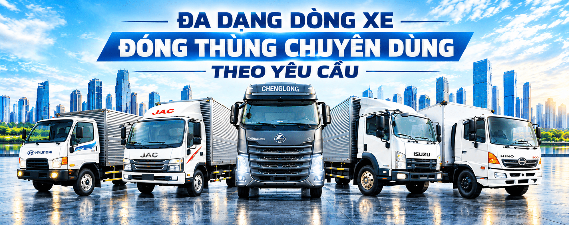 Đóng thùng xe tải chuyên dùng