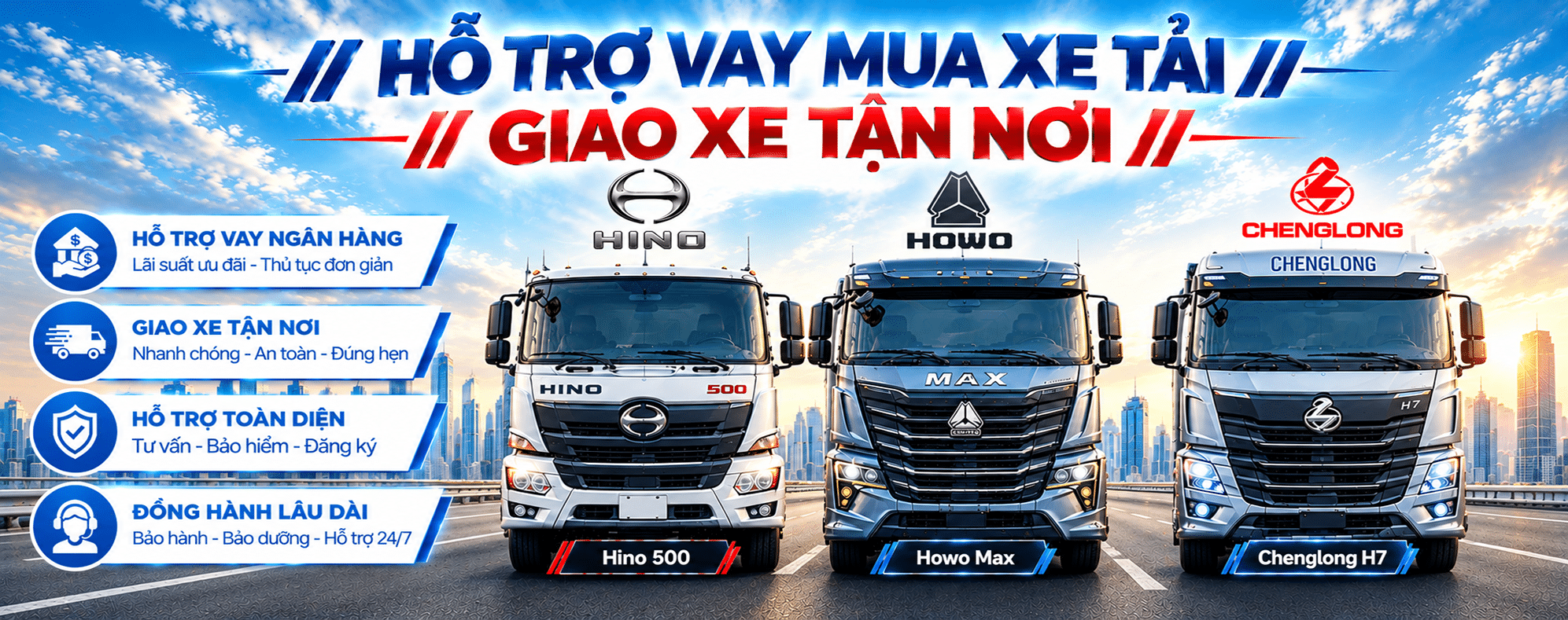 Hỗ trợ vay mua xe tải